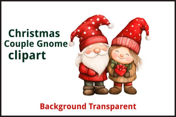Christmas Couple Gnome Clipart 24: A Designer’s Review for Holiday Illustrations