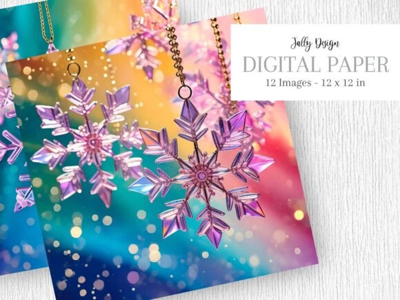 Luxury Lilac Glass Christmas Snowflakes: A Designer’s Review for Modern Illustrations