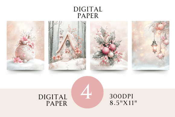 Pink Christmas Paper Embroidery Review