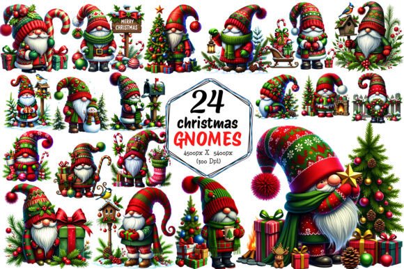 Review: Christmas Gnome Clipart for Embroidery Projects